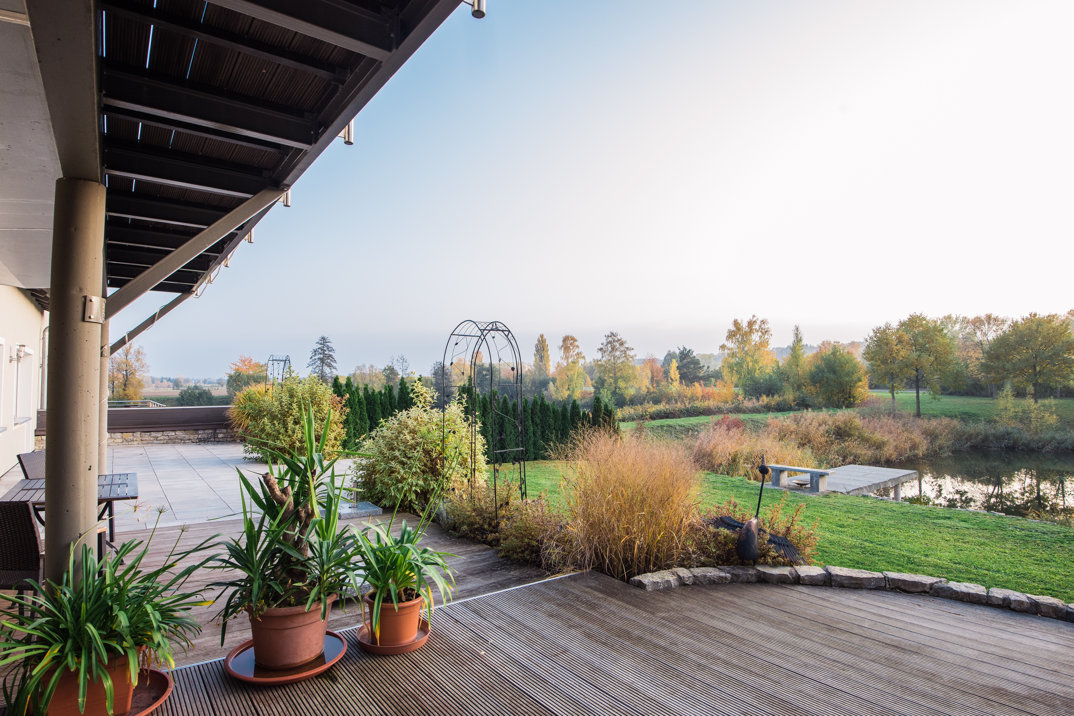 Schwanensee Appartements mit Terrasse